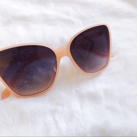 [SB] Amelia Pink Cat Eye Full Rim Sunglasses - Picture 2 of 9